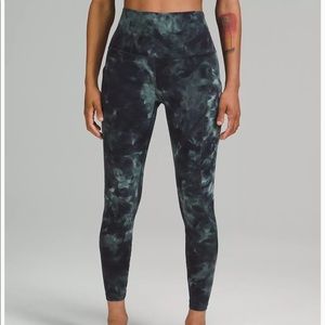 New Lulu high rise leggings. They were a gift but I already have the same pair